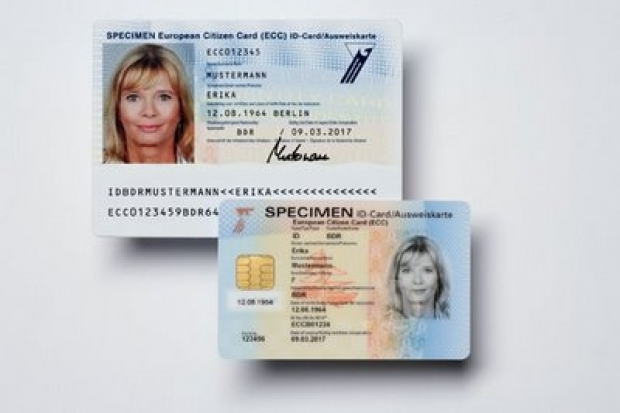 card de identitate european
